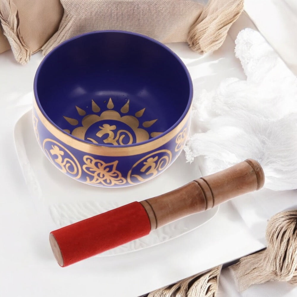 SINGING BOWL - Chakra Crown Purple