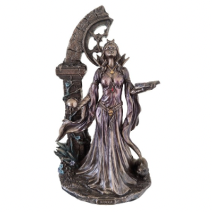ARADIA Brass Statue (The wiccan queen of witches)