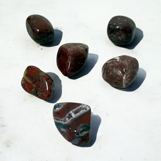 Brecciated Jasper Tumble ~ Boosts Self Acceptance & Self Worth