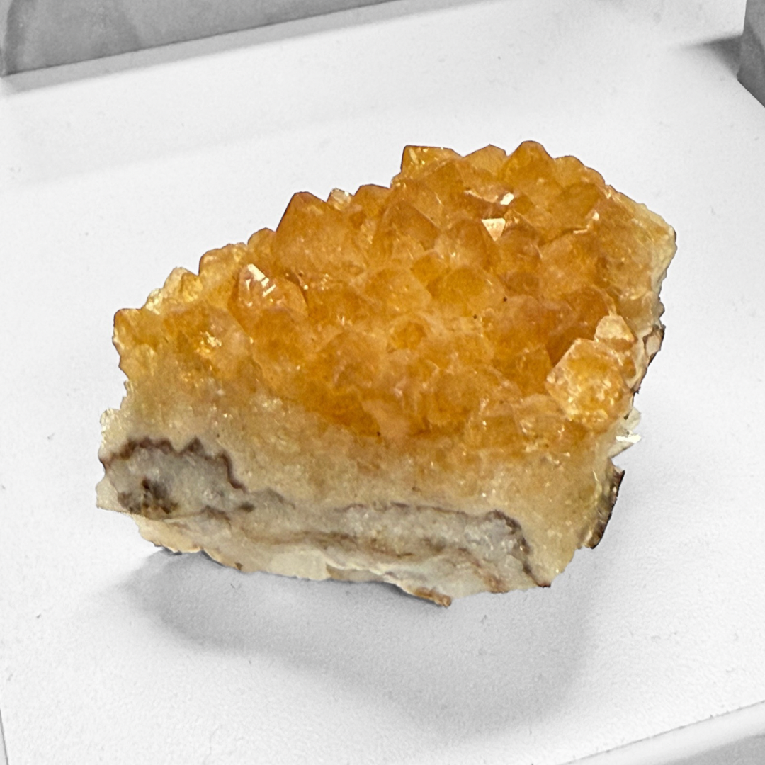 Citrine Druze Geode