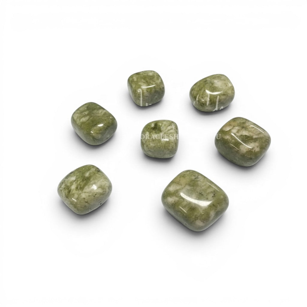 Snowflake Epidote Tumble Crystals ~ Amplifies & Attracts Abundance