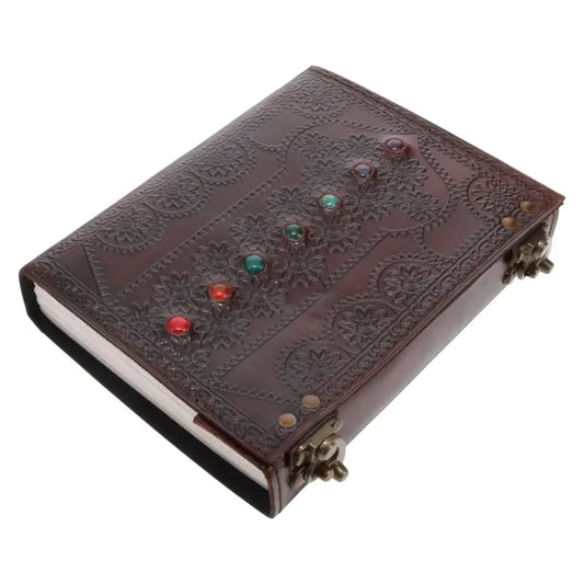 Chakra Stone Embossed Journal