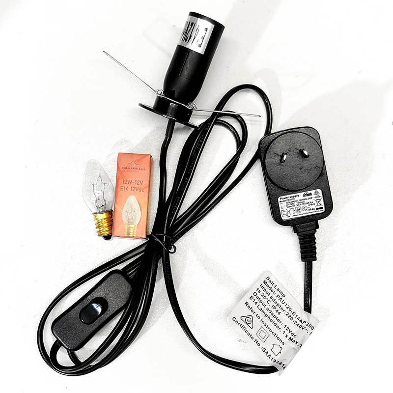 Salt Lamp Himalayan Wood Base 3-5kg