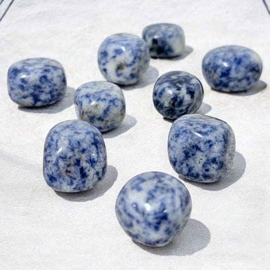 Blue Spot Jasper Crystal Tumble ~ Tranquility & Balance