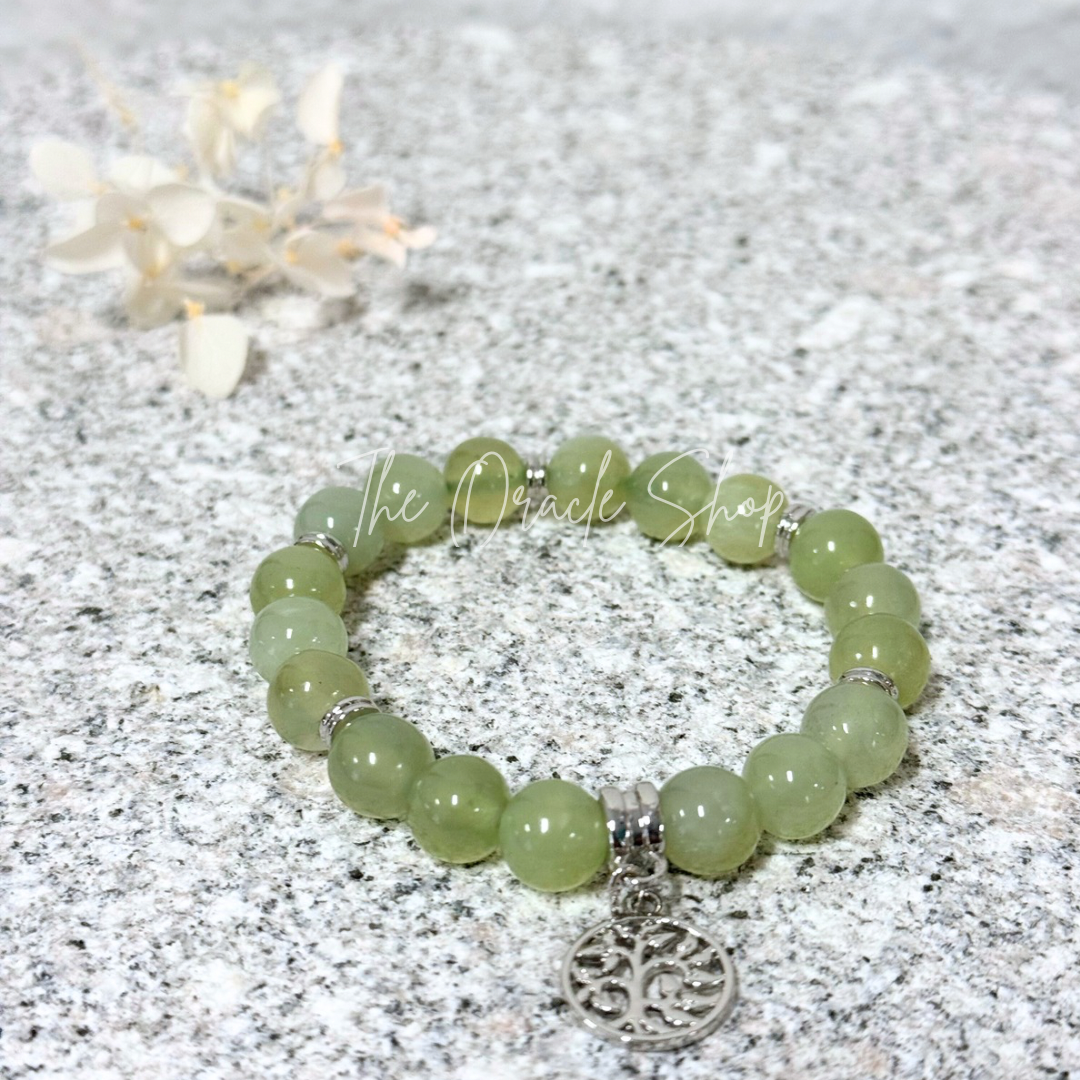 Tree Of Life New Jade Crystal Bracelet