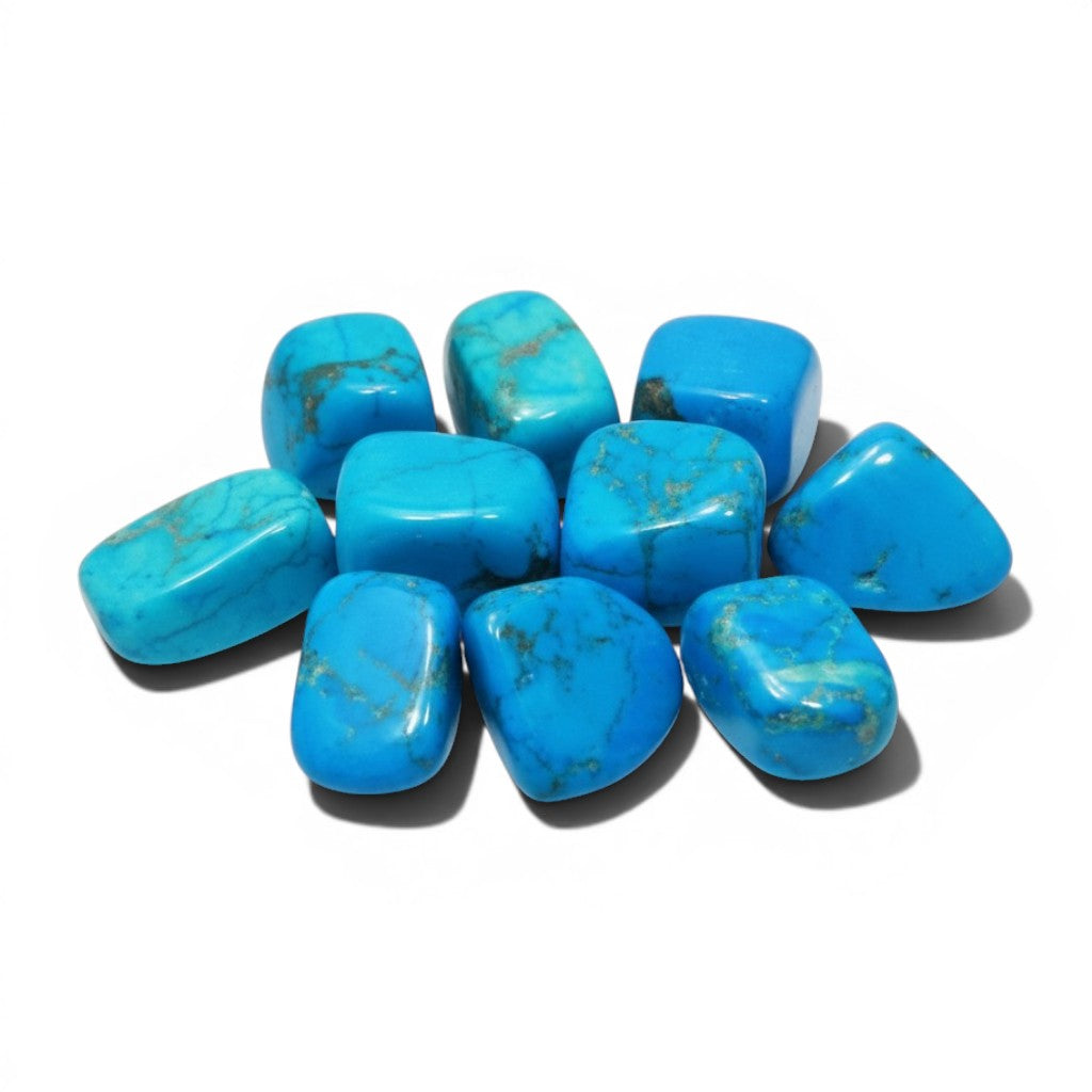 Blue Howlite Tumbled ~ Stress Relief/ Communication