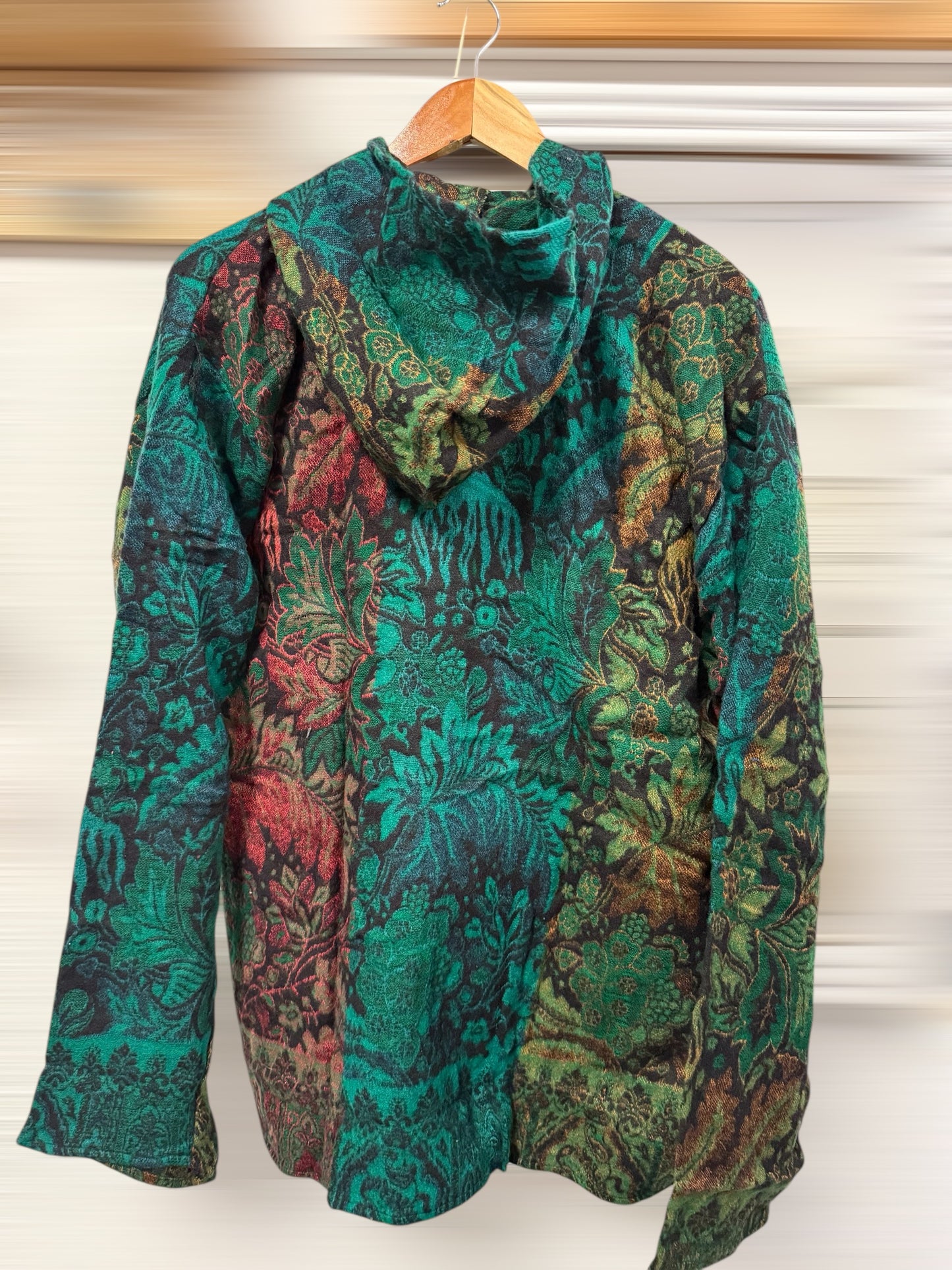 Hooded Jacket Zipped