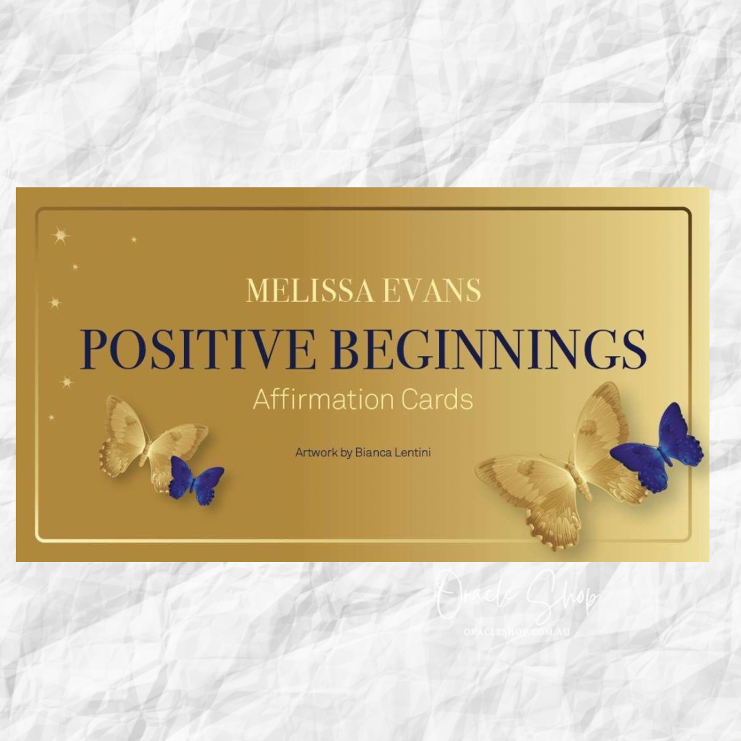 POSITIVE BEGINNINGS AFFIRMATION CARDS by Melissa Evans