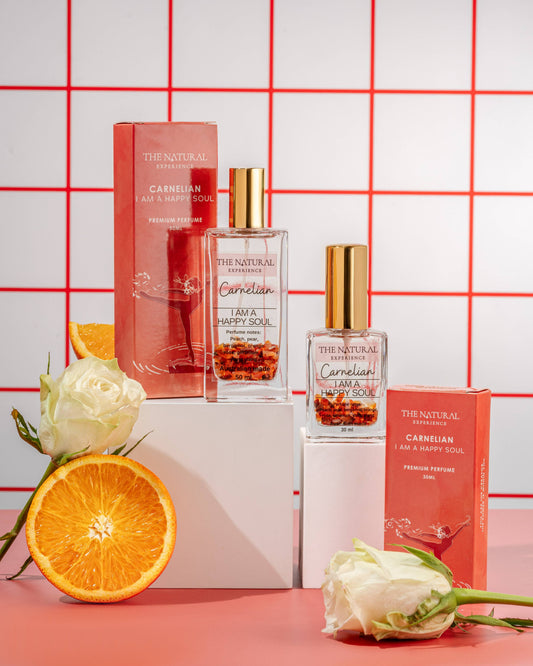 Carnelian β I am a Happy Soul β Perfume for Happiness and Self-Esteem.: 100mL