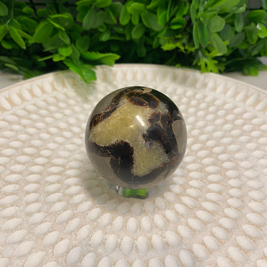Septarian Crystal Sphere 005