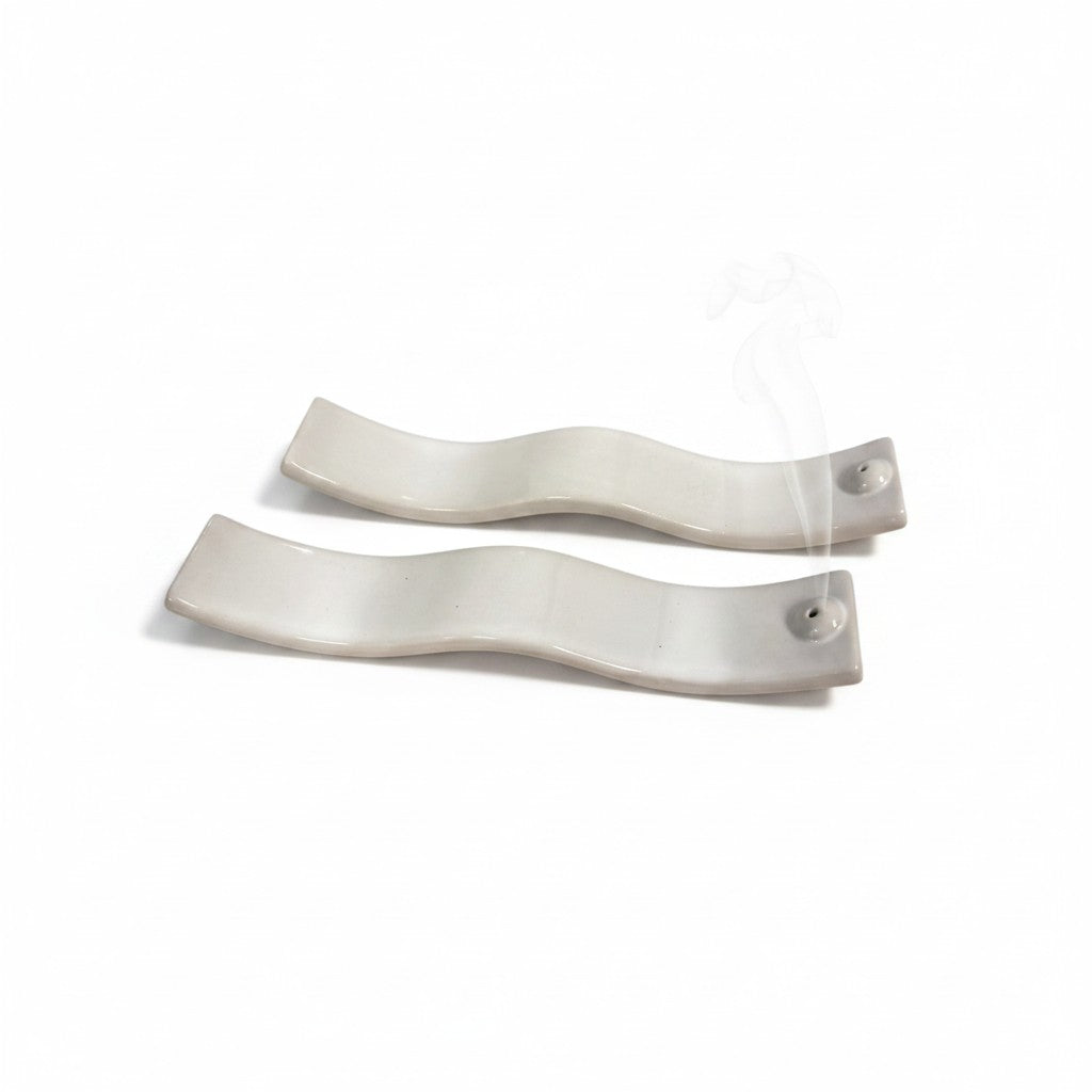 Wavy Ceramic Incense Holder