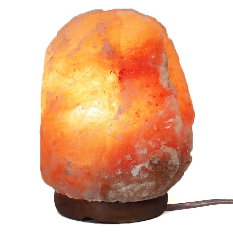 Salt Lamp Himalayan Wood Base 3-5kg