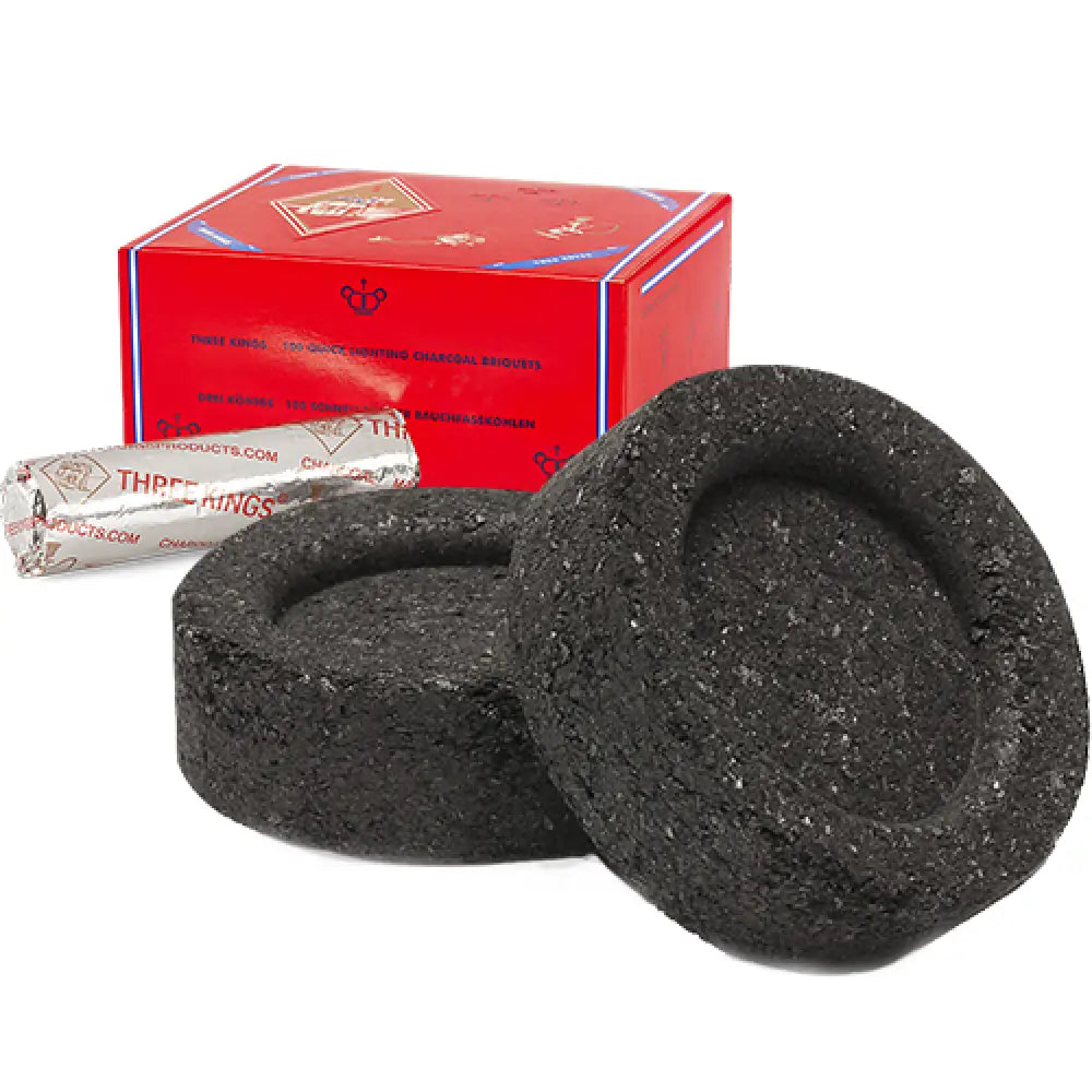 3 Kings Charcoal - Packs of 10 Charcoal