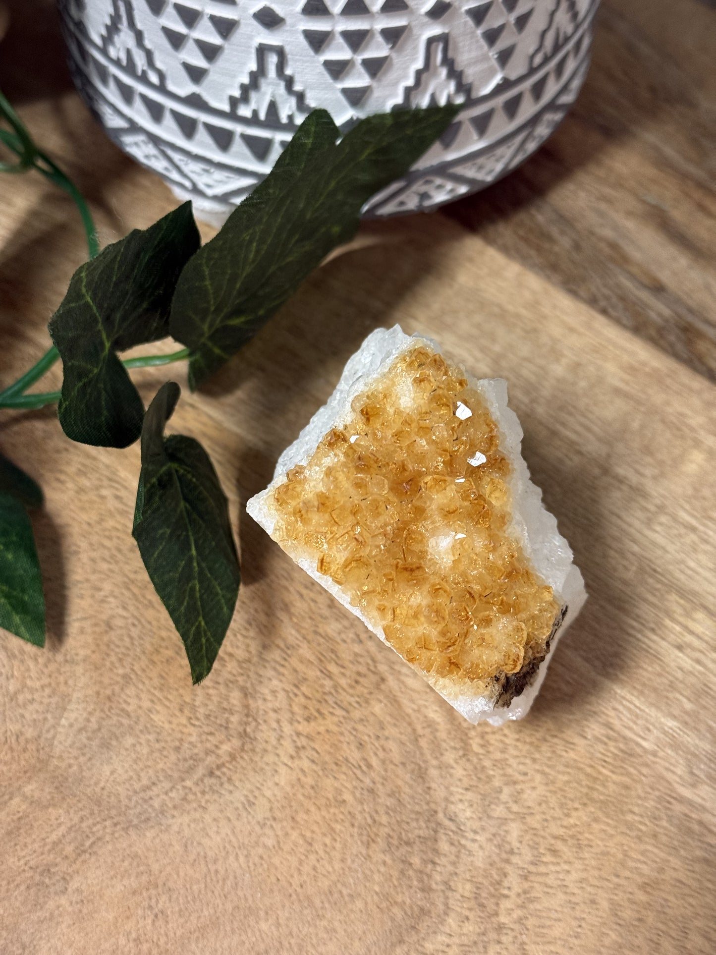 Citrine Geode 031