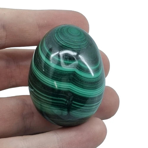 Malachite Crystal Egg
