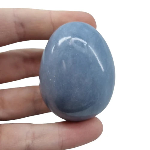 Angelite Crystal Egg