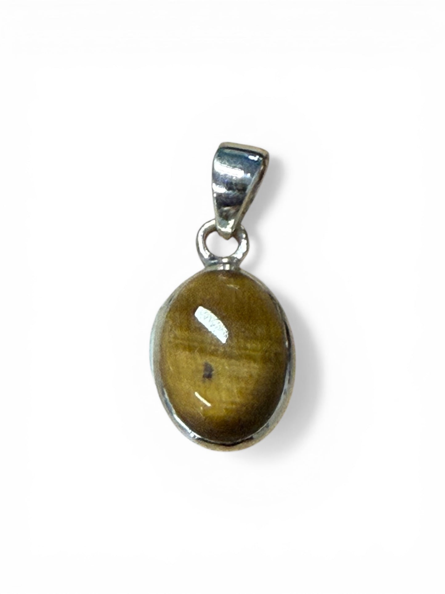 Tiger Eye Silver Pendants