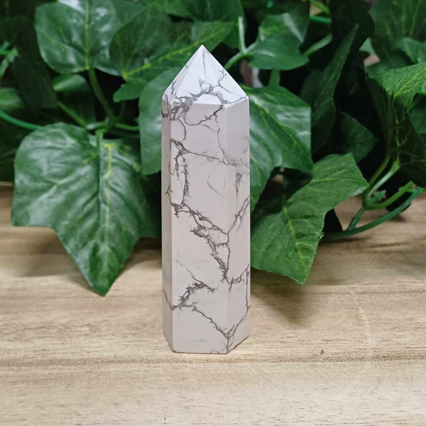 White Howlite Tower 003