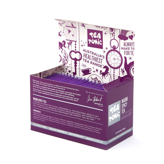 Warm Spicy Tea 20 Tea Bags - Box