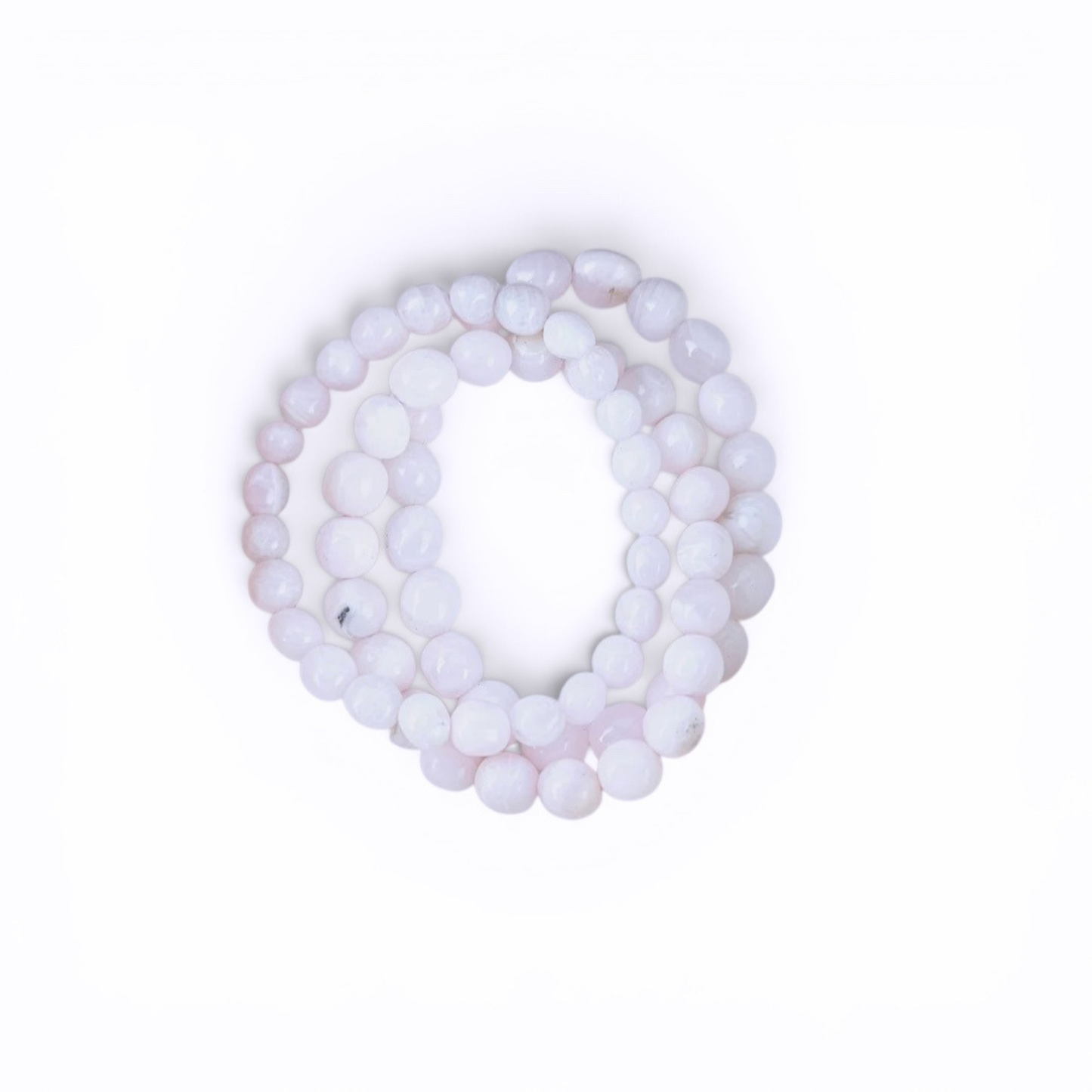 Mangano Calcite Tumble Bead Bracelets