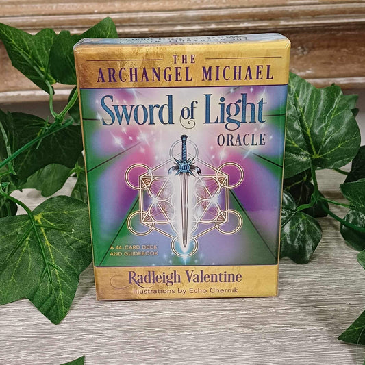 Archangel Michael Sword of Light Oracle; A 44- card deck and guidebook.