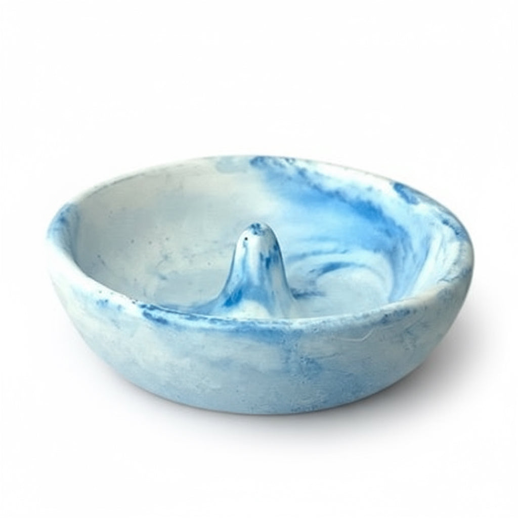 Incense Holder Blue 8.5cm