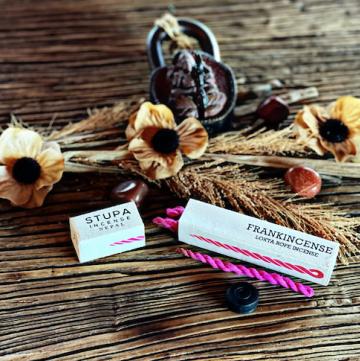 Frankincense Rope Incense- Lokta Paper Tube