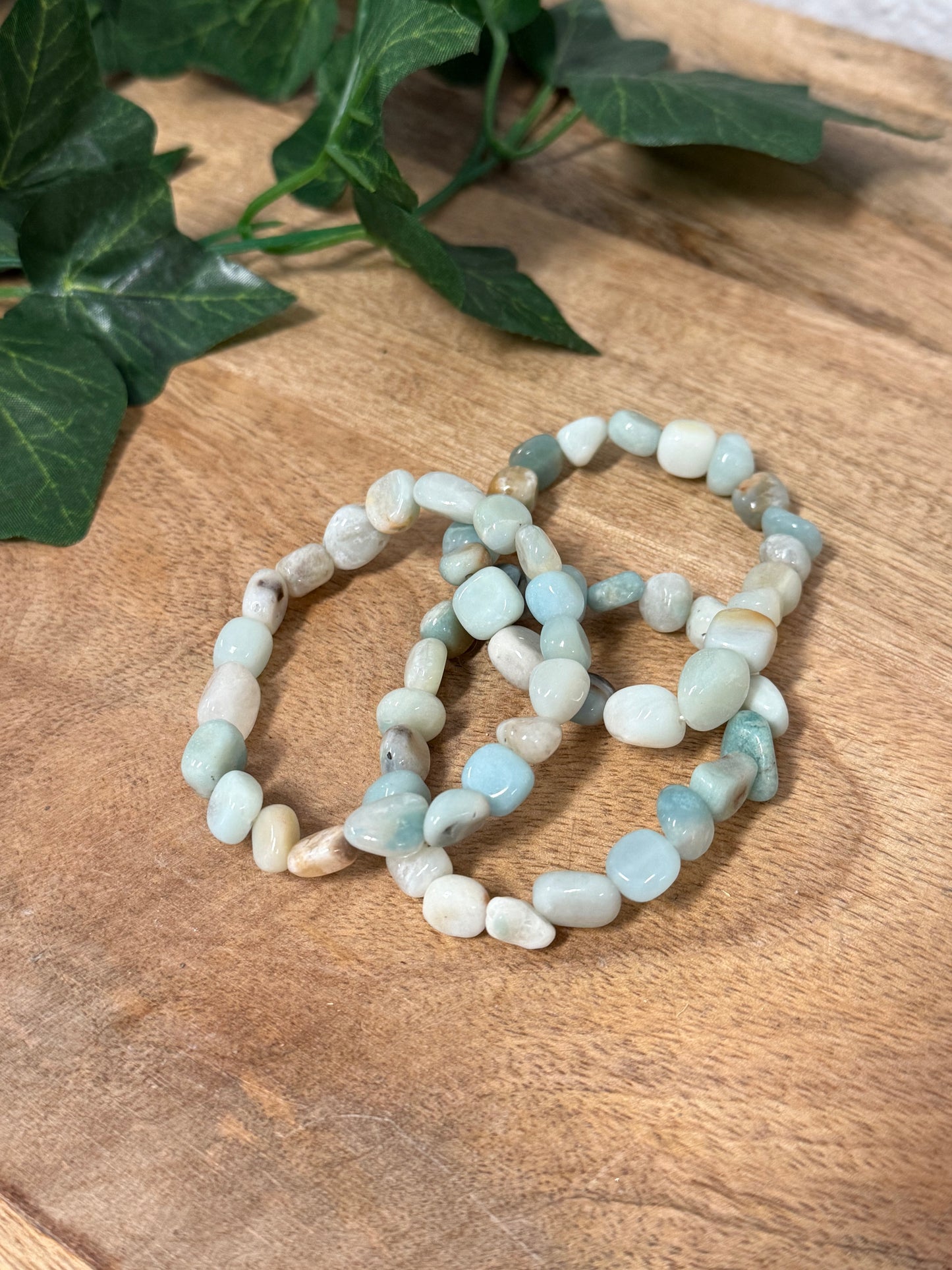 Amazonite Nugget Crystal Bracelets