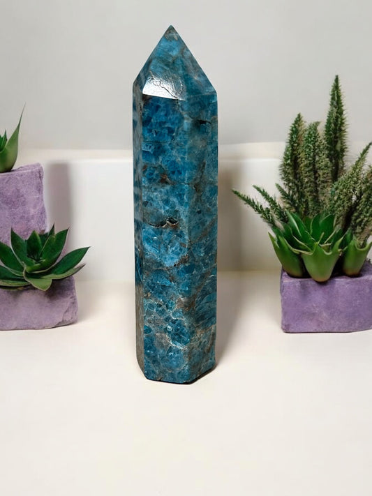 Blue Apatite Tower