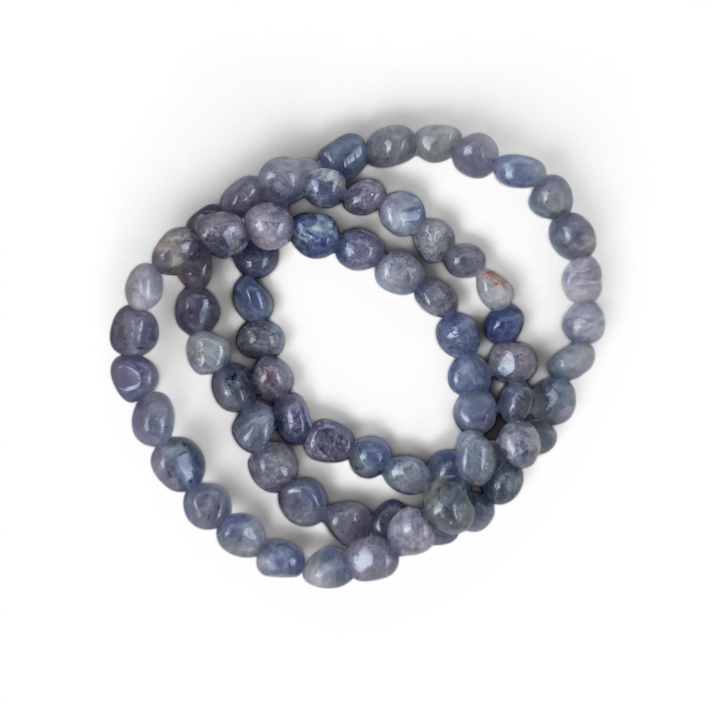Iolite Tumble Bead Bracelet