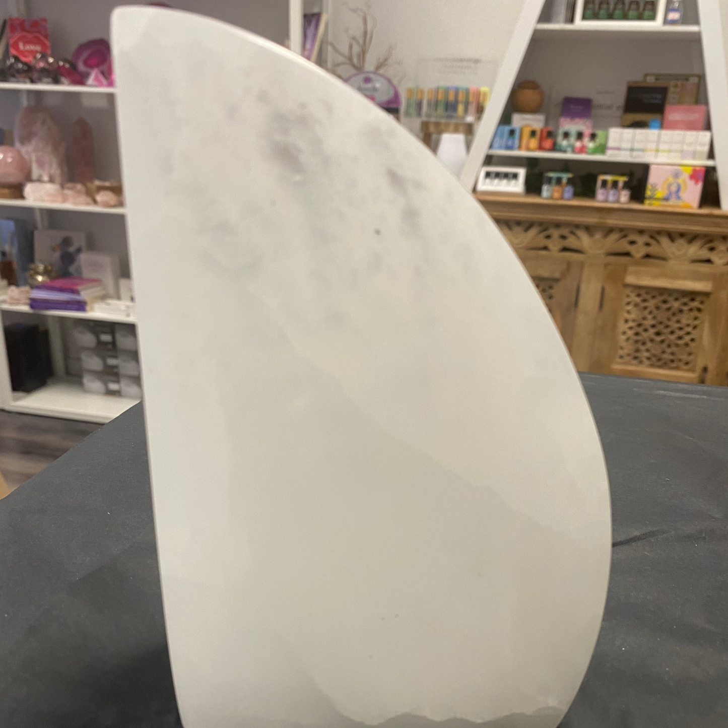 Selenite Bookend