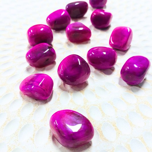 Pink Agate Tumbled Crystals ~ Heals Heart & Enhances Maternal Nurture