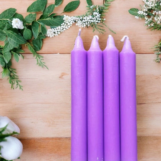 Purple Wish Spell Candle