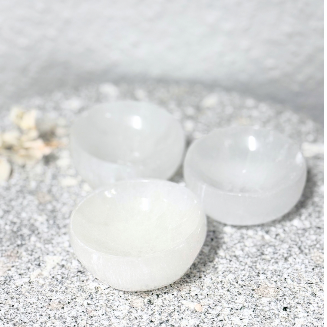 Selenite Bowls 5 -6cm