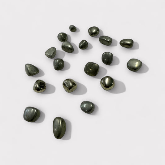 Pyrite Crystal Tumbled ~ Prosperity & Abundance