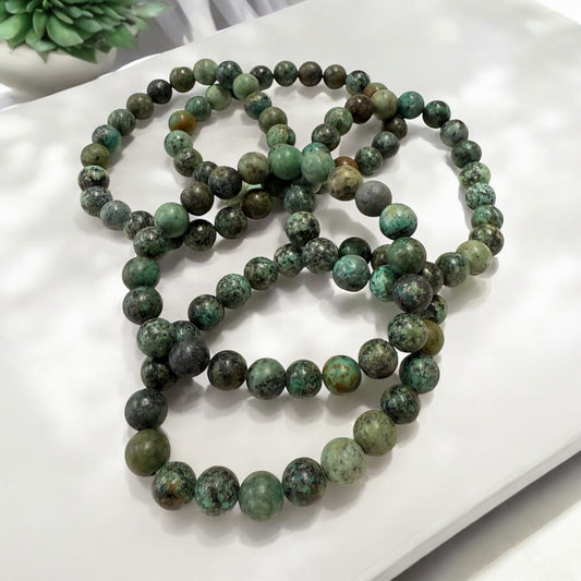 African Turquoise Bead Bracelets