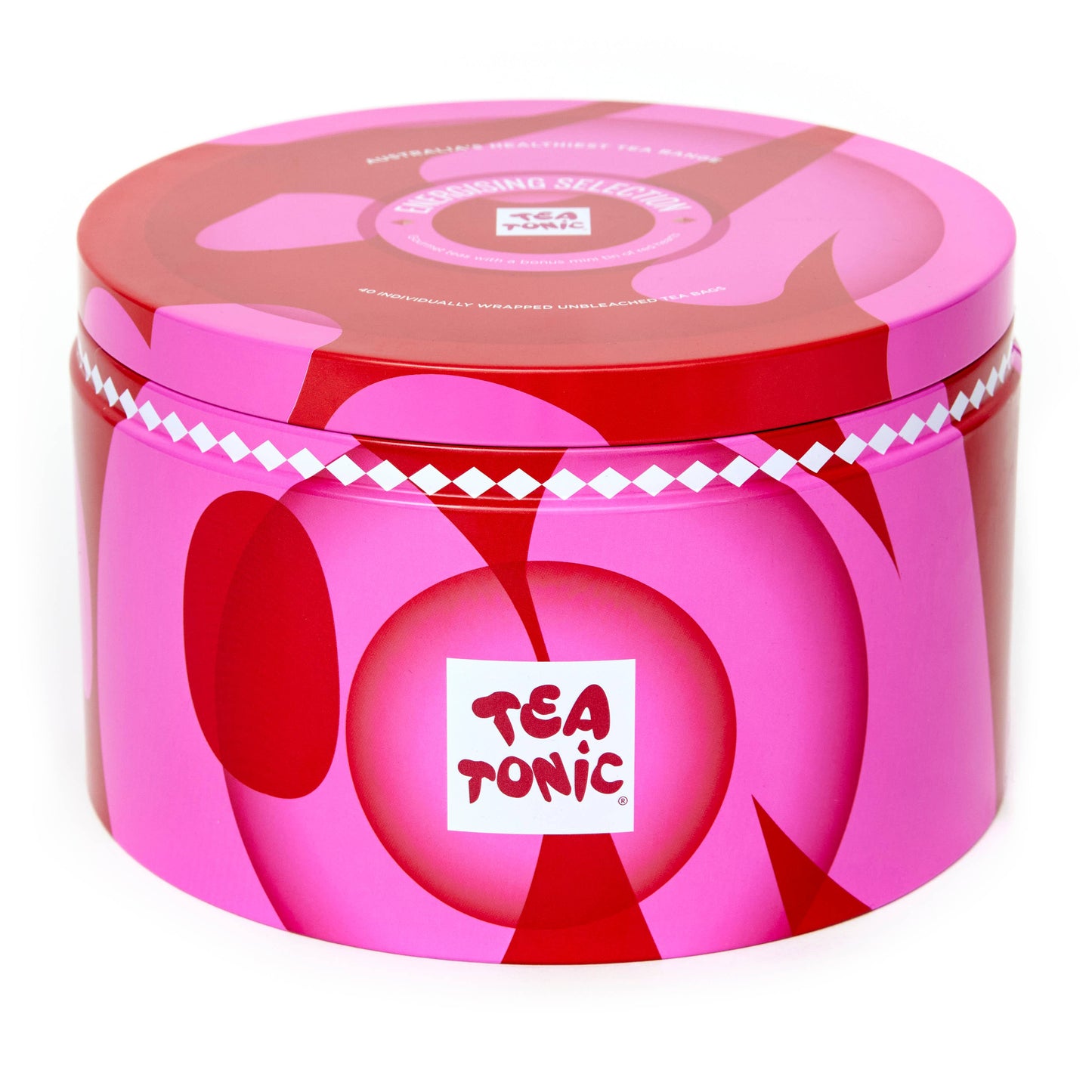 Energising Selection Round Tin - 40 Energising Gourmet Tea +