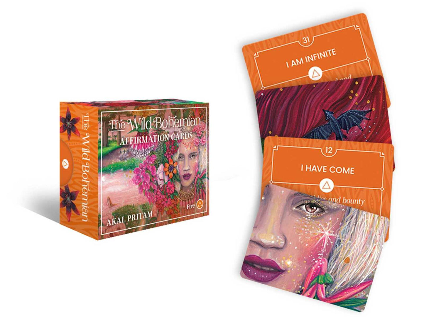 Wild bohemian Affirmation Cards 