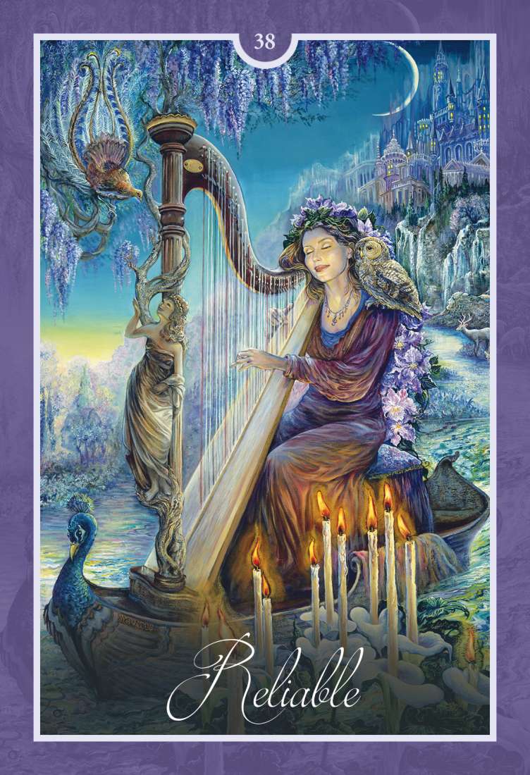 Whispers of Healing Oracle Deck by Angela Hartfield & Josephine Wall