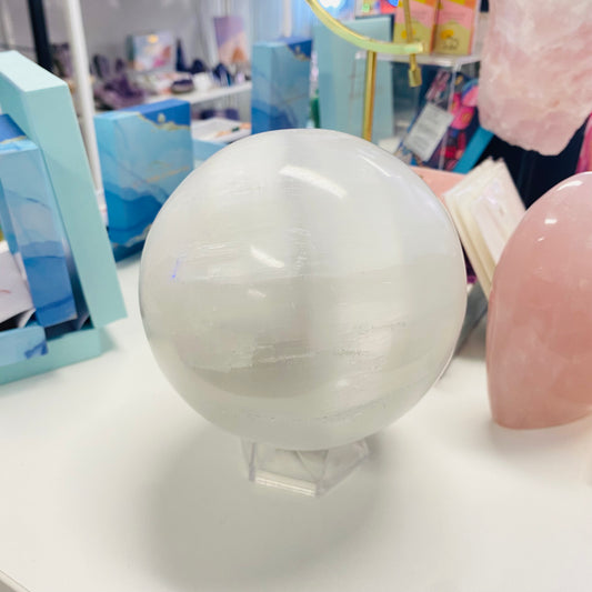 Selenite Sphere -12cm