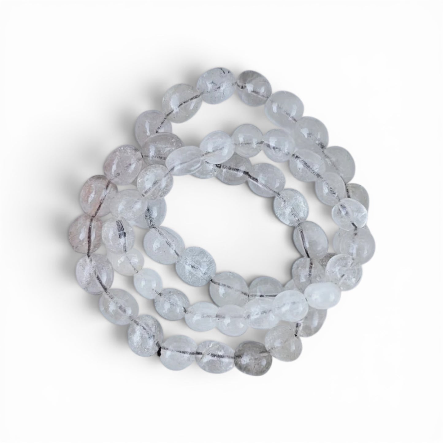 Smokey Quartz Tumble Bead Bracelets