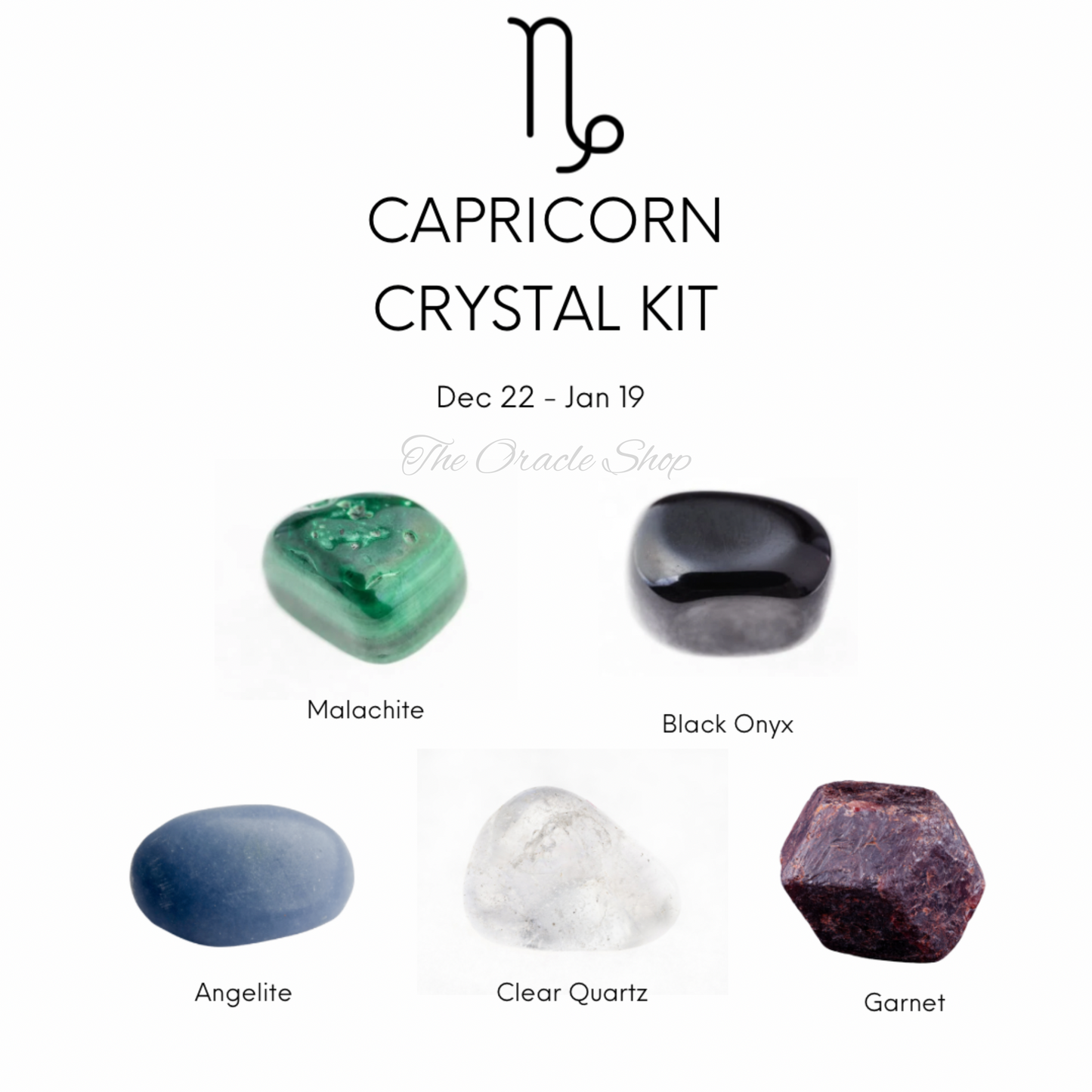 Zodiac Crystal Kit - Capricorn