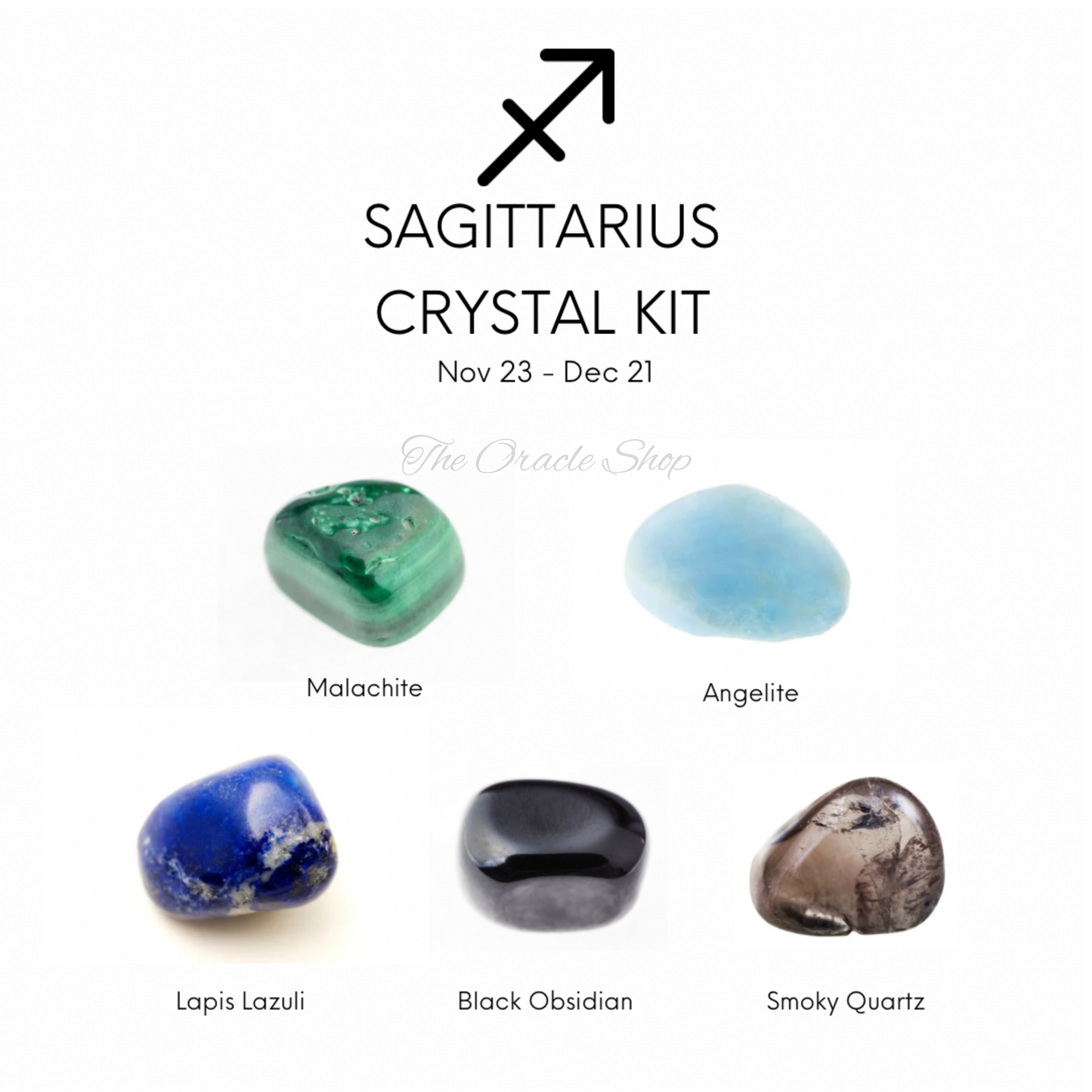 Zodiac Crystal Kit - Sagittarius
