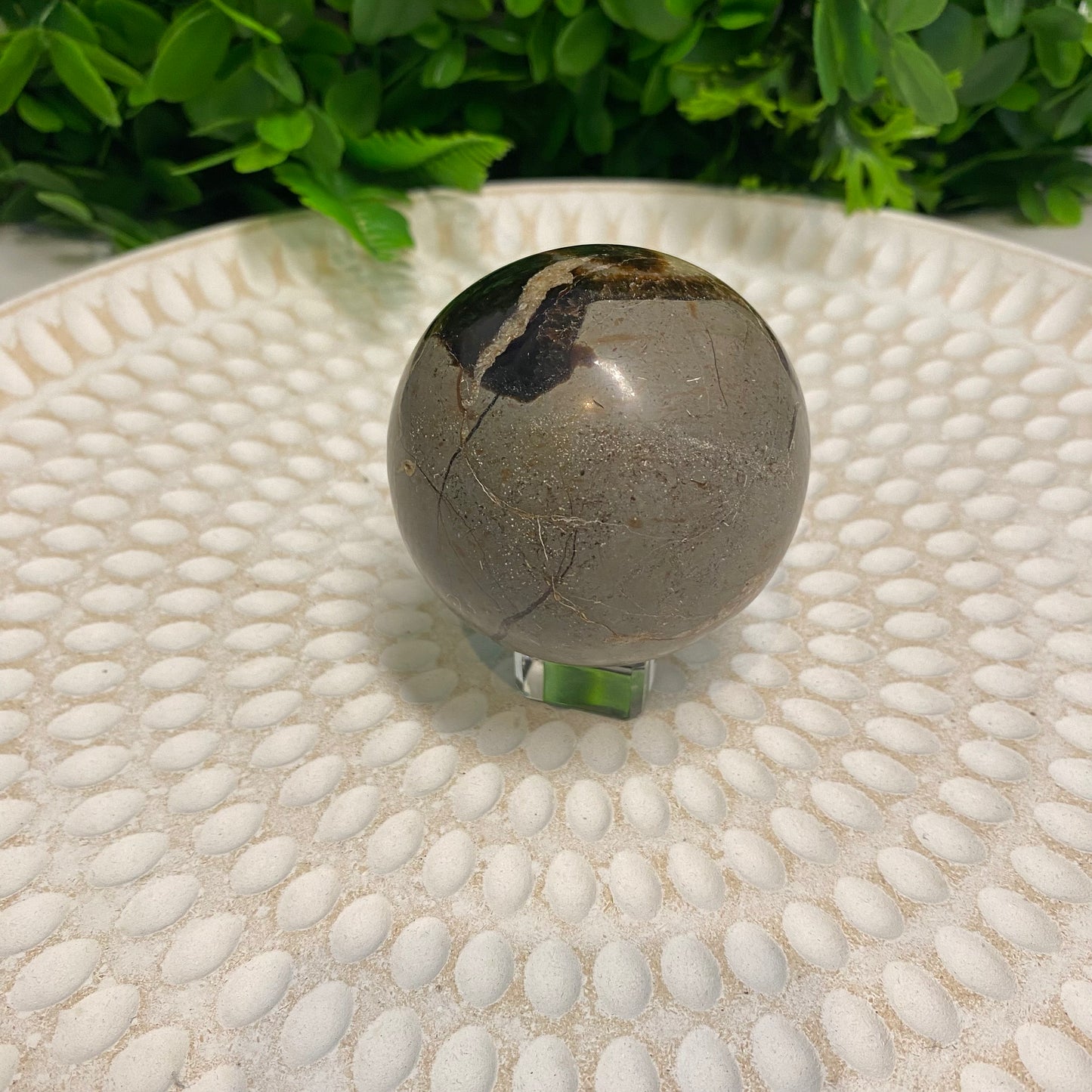 Septarian Crystal Sphere 005
