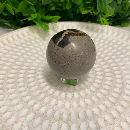 Septarian Crystal Sphere 005