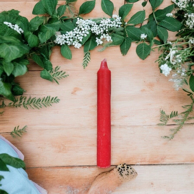 Red Wish Spell Candle