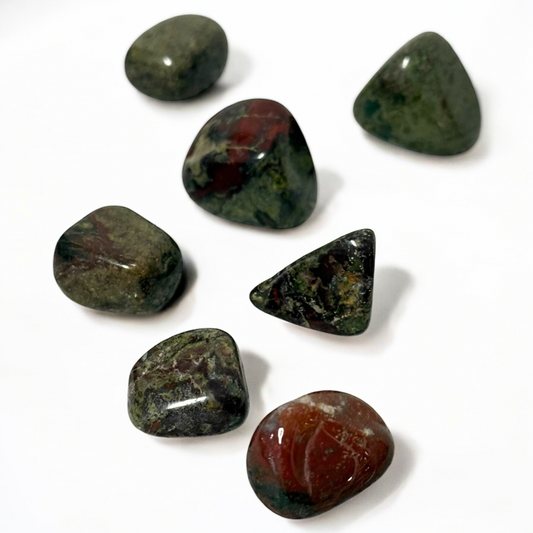 Dragons Blood Jasper Tumbles ~ Awakens Personal Power & Protective Energy