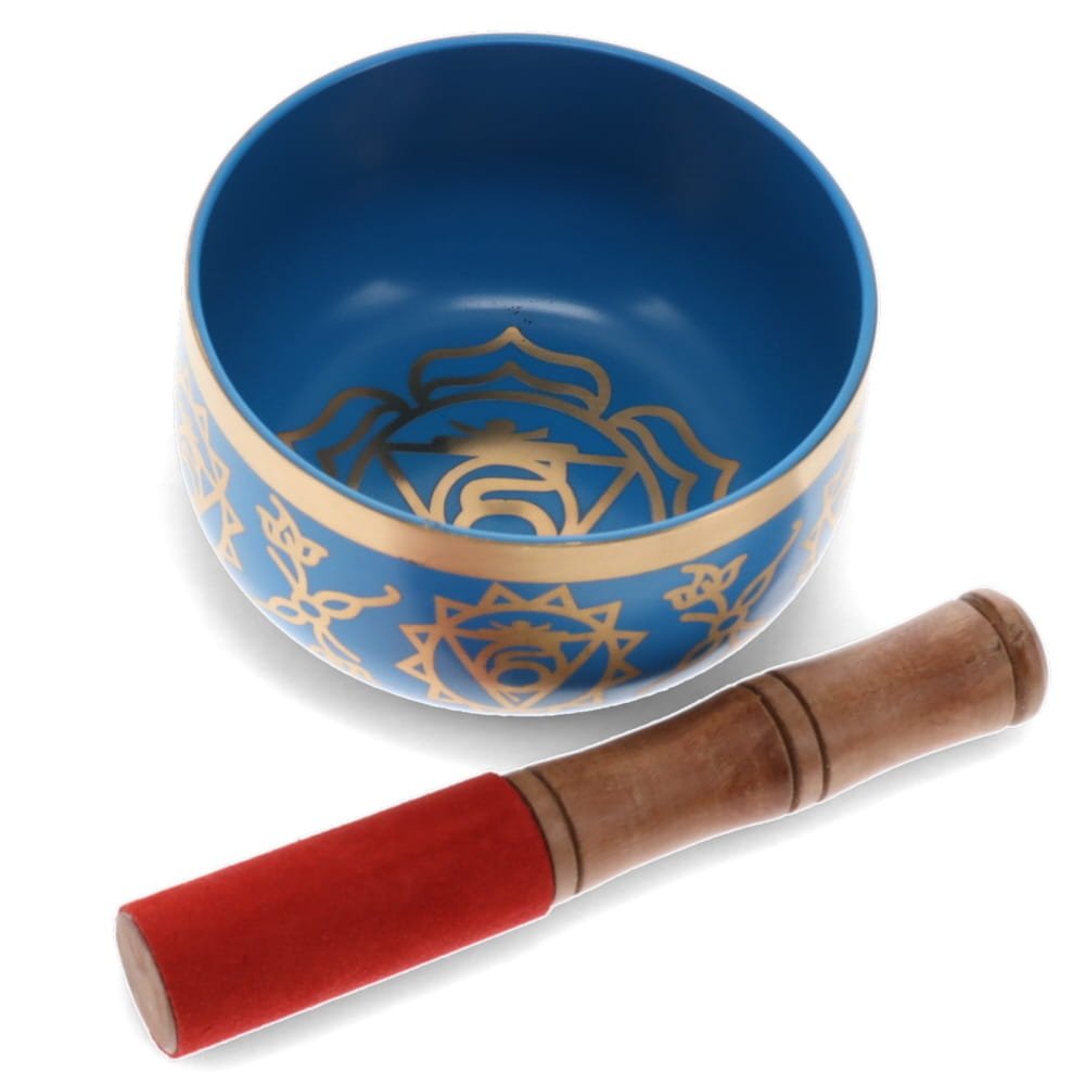 SINGING BOWL - Chakra Throat Blue
