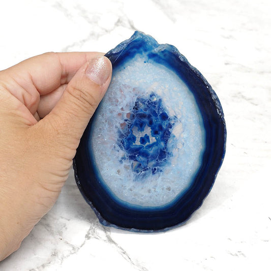 Agate Slices ~ Blue