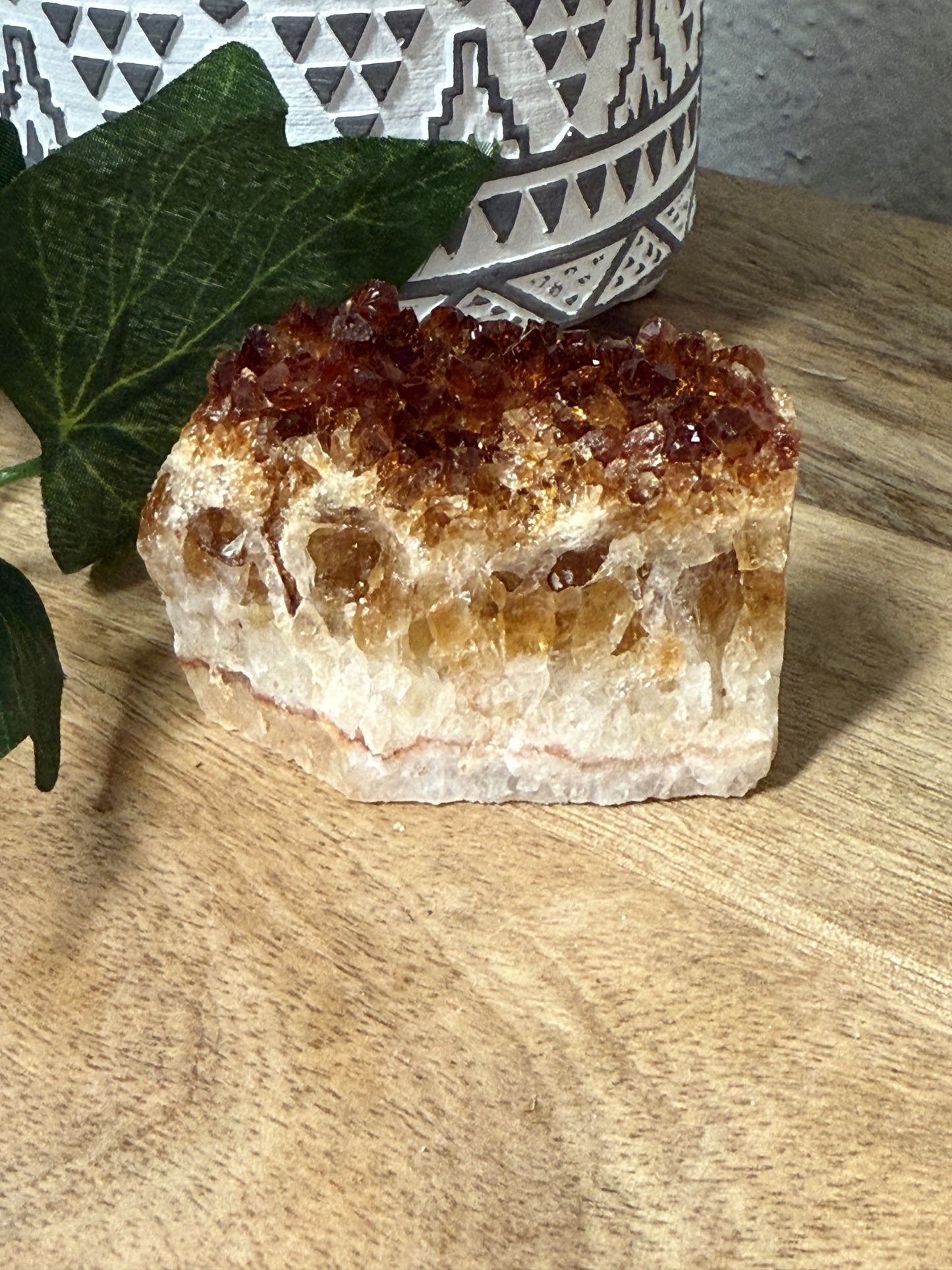 Citrine Geode - Standing